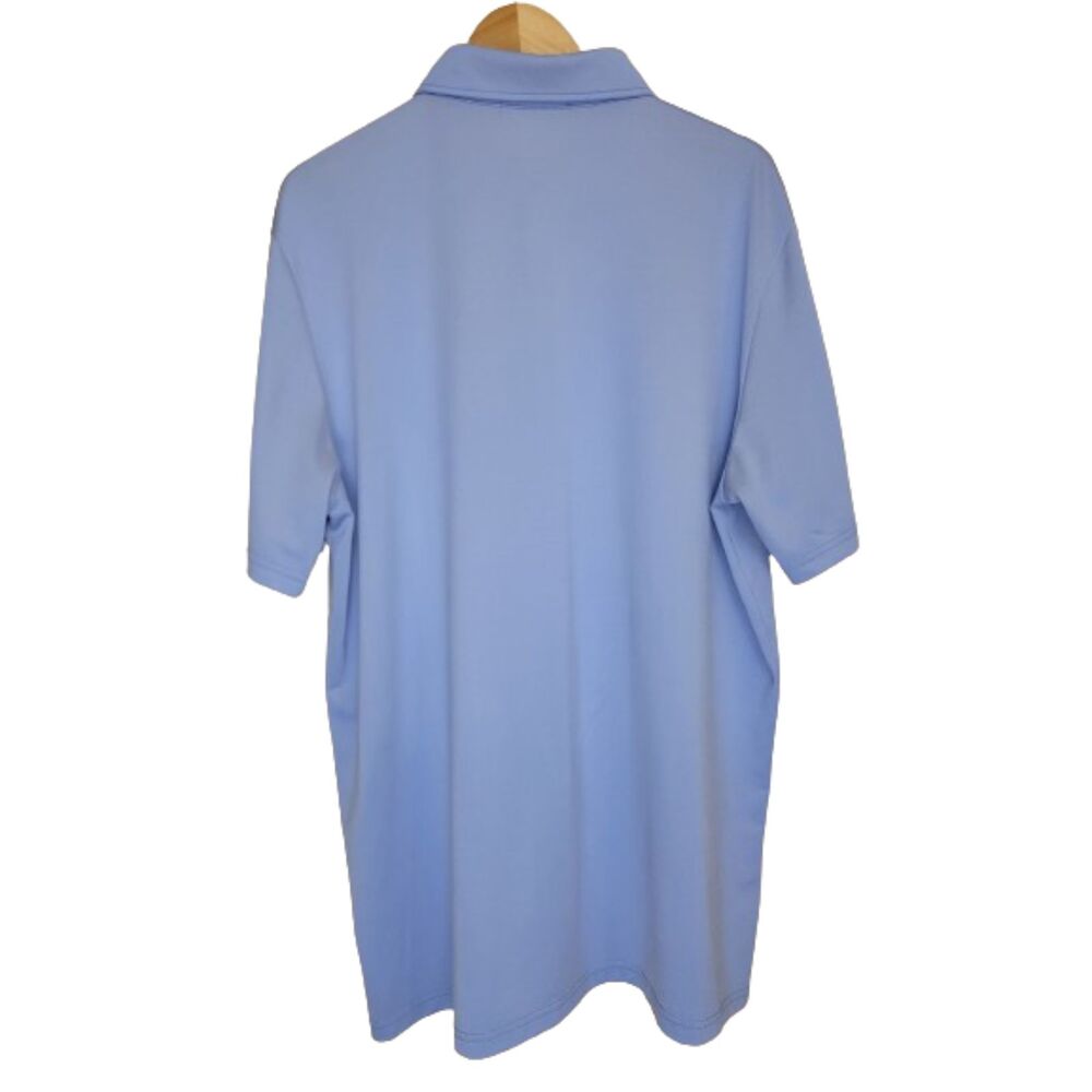 RLX Ralph Lauren Light Blue Blackhawk Polo Shirt - XL - Picture 2 of 7